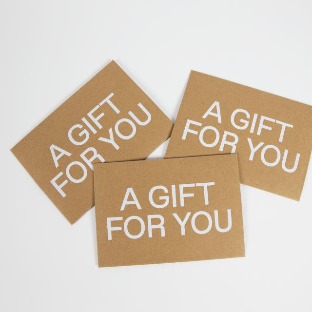 Gift card - 