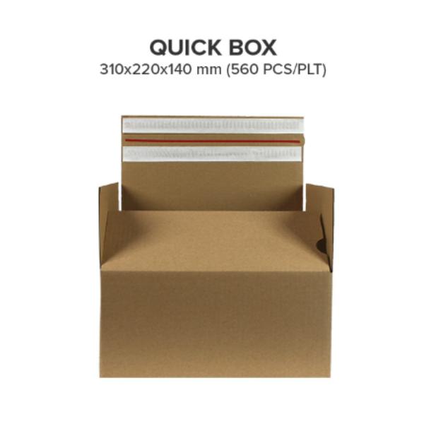 Quick Box 310x220x140 mm 2x tapeluk