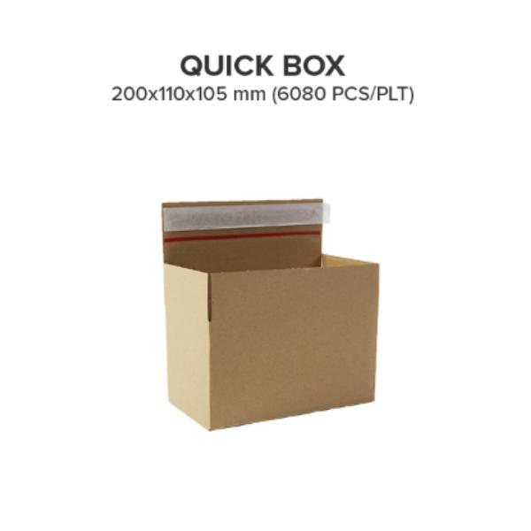 Quick box m/tape 200x110x105 mm