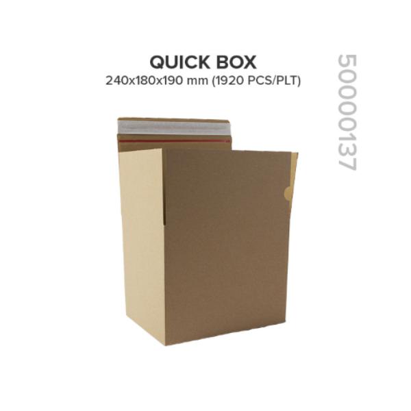 Quick box m/tape 50000137 240x180x190 mm