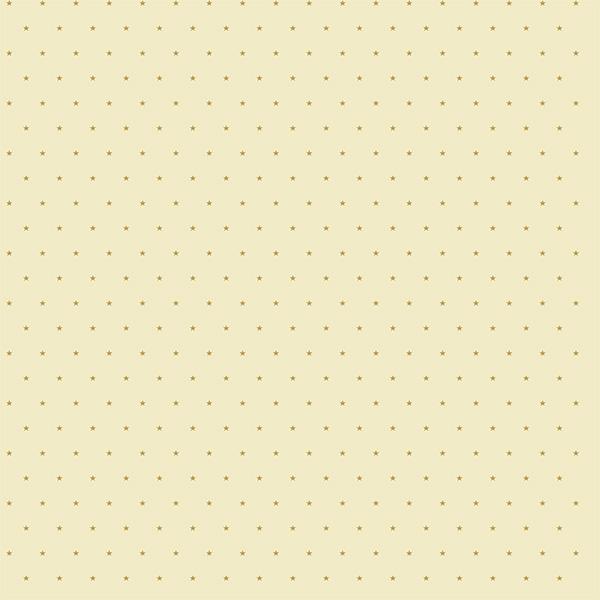 Wrappingpaper 3236 55 cm yellow w. stars