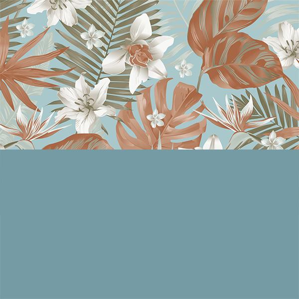 Wrapping paper 3635 55cm Tropical Leaves