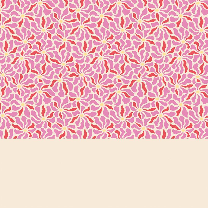 Wrapping Paper 3656 Graphic Floral 55 cm x 100 m