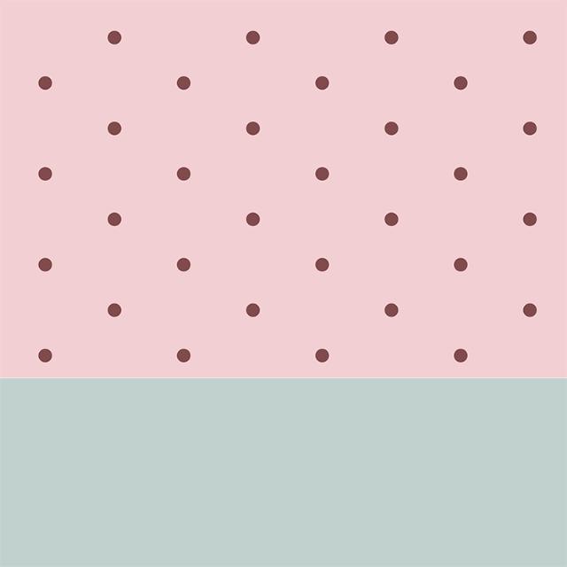 Wrapping paper 3719 Polka Dot Light Pink 55 cm