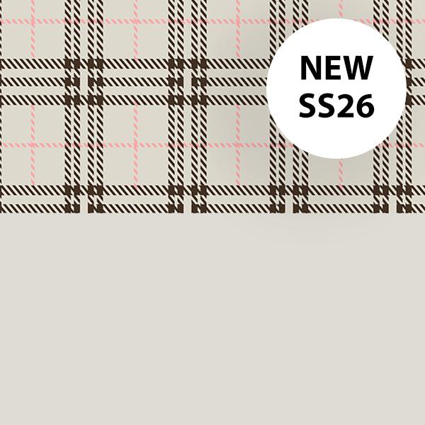 Wrapping paper 3722 Flannel Checked cream55cm x 100m
