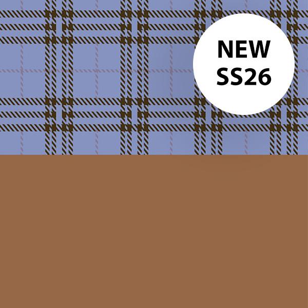 Wrapping paper 3723 Flannel Checked blue  55cm x 100m