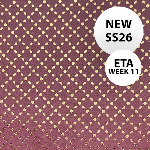 Wrapping Paper 3703 Classy Gold Burgundy 55cm x 80m