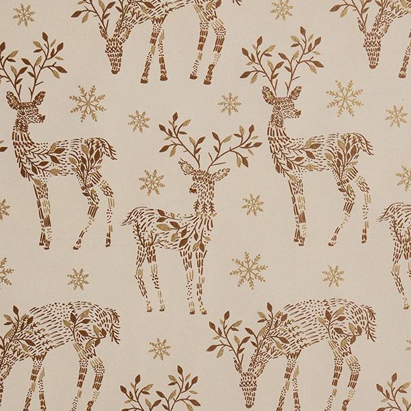 Christmas paper 6200 Copper Deer