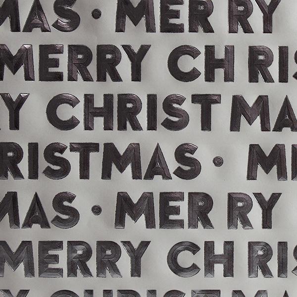 Christmas paper 6286 White/Silver MC