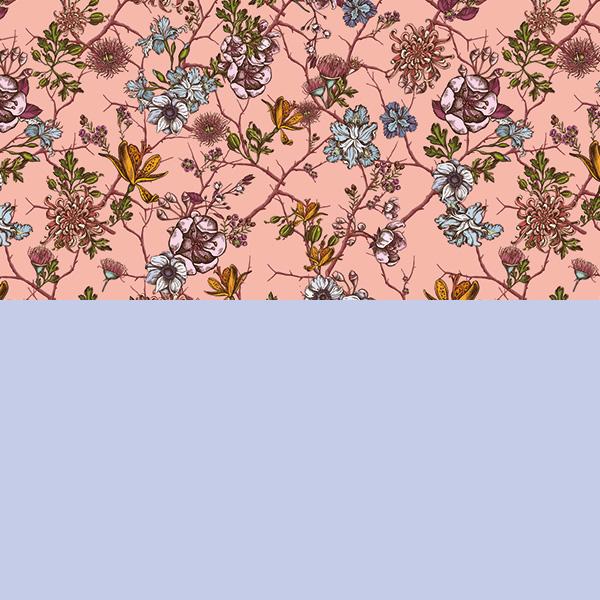 Giftpaper 6307 55cm / Rosegarden