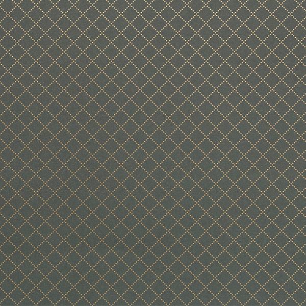 Christmas Paper 6392 Green Diamond Gold 55 cm