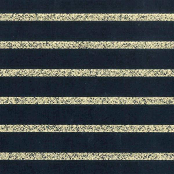 Christmas Paper 6459 Blue GoldChampagne Stripe 55 cm