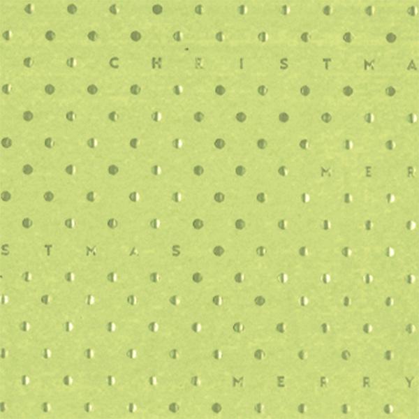 Christmas Paper Green 6500 X´Mas Dots 55 x 100 cm