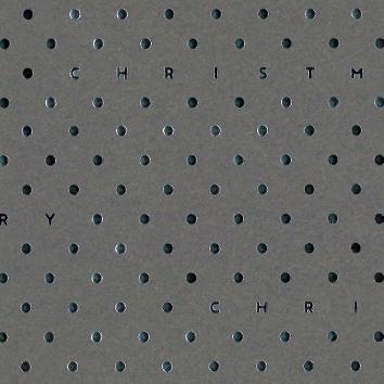 Christmas paper 6506 Dot Merry Christmas dark grey 55 cm x 100 m 