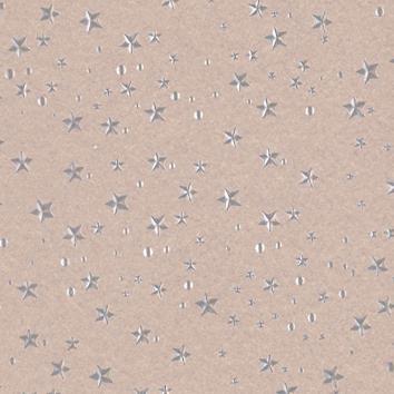 Christmas paper 6509 Little Stars grey 55 cm x 100 m