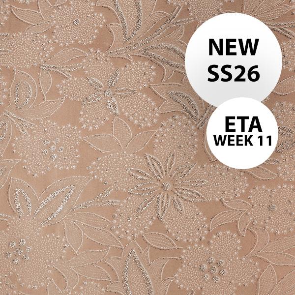 Wrapping Paper 6540 Luxury Lace flow Nougat 55 cm x 80 m