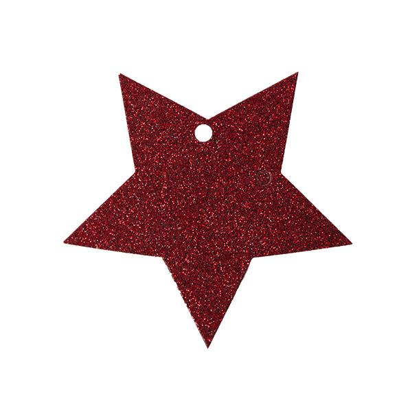 To & From Star Red Glitter 90 pcs.