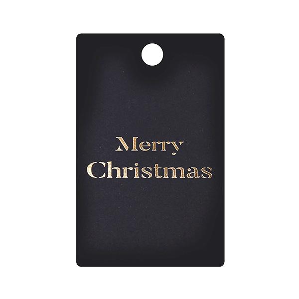 To from BIG merry christmas black 70x110