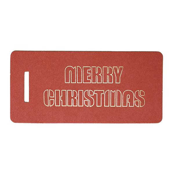 Merry Christmas New Dark Red 90 pcs.