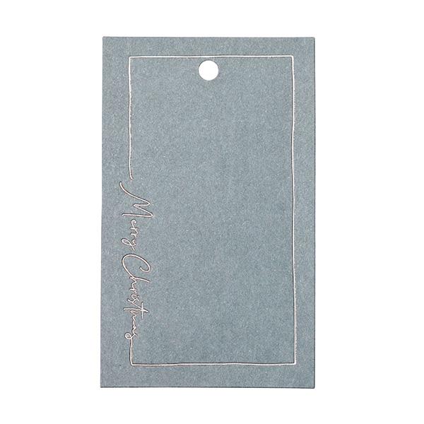 To & From Tag Christmas Greatingscard grey 90 pcs. 