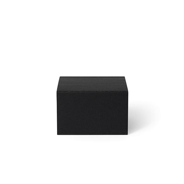 Giftcardbox Embossed Black 11x11x7cm