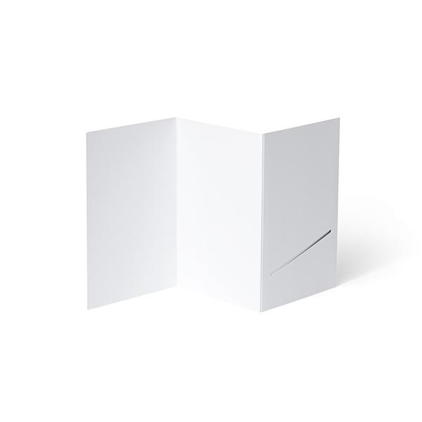 Receipt folder White 10x13 cm