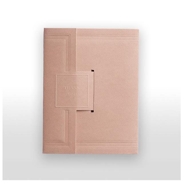 Voucher / Gift card cover Antik Rose 10x13 cm.