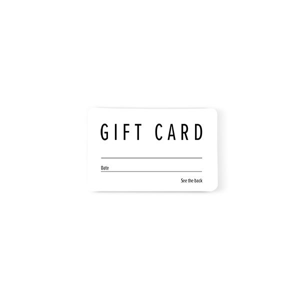 Gift card for box English 84x55mm 100 pcs.