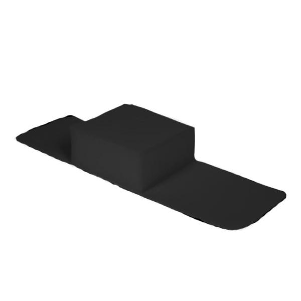 Skumindlæg Hardbox Sort 9x8,8x3,cm