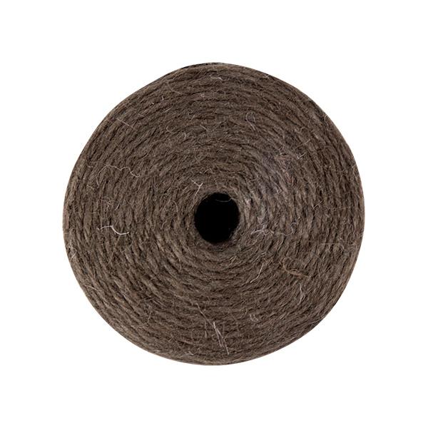 Garn 3mm x 200m Brown