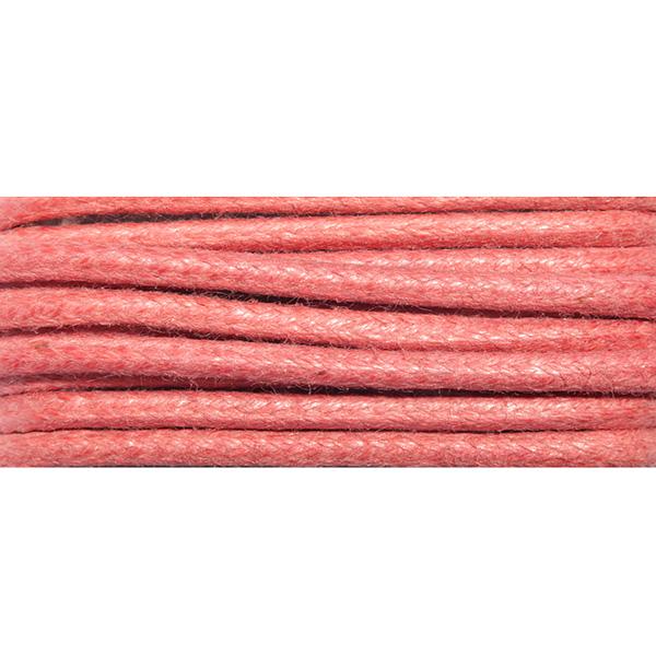 Cottonstring Waxed Coral 2mm x 100m