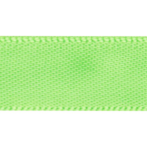 Satin ribbon 12mm. Neon Green 90m