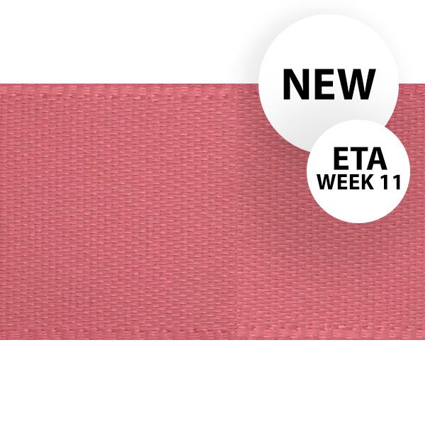 Satin ribbon 18 mm 90m. Cinnabar