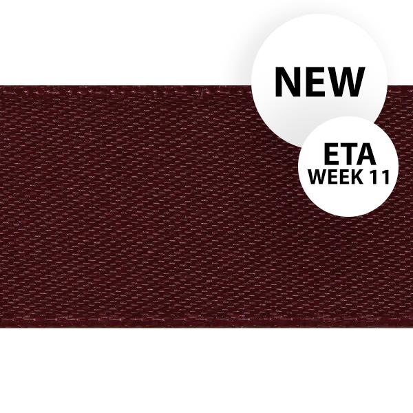 Satin ribbon 18 mm 90m. Rosewood