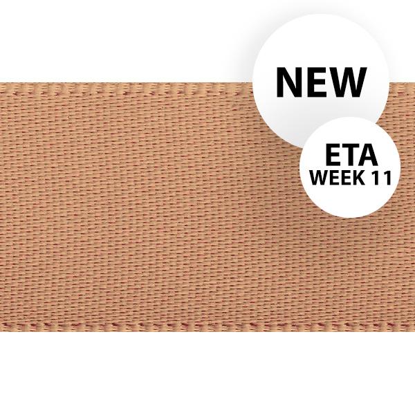 Satin ribbon 18 mm 90m. Latte