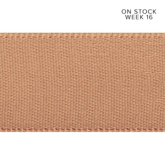 Satin ribbon 18 mm 90m. Latte