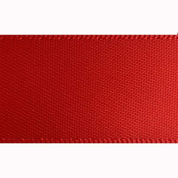 Satin ribbon 18 mm 90m. Poppy Rose