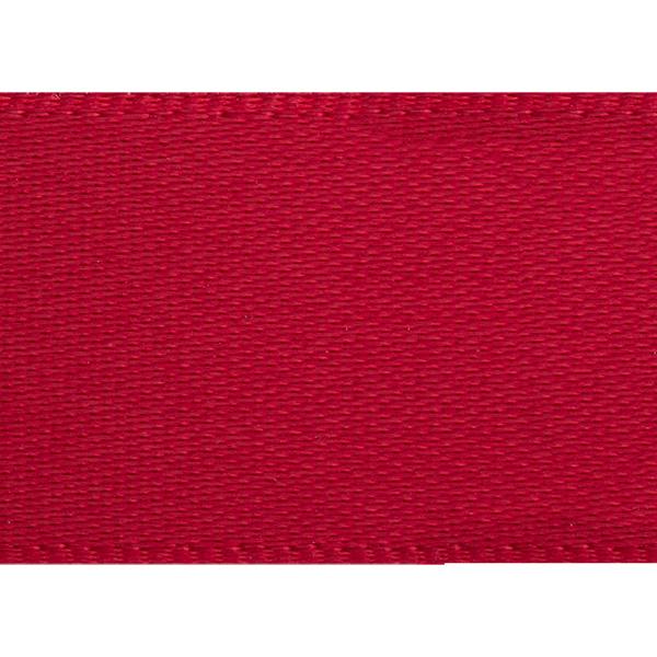 Satin ribbon 25 mm 90m. Dark Red