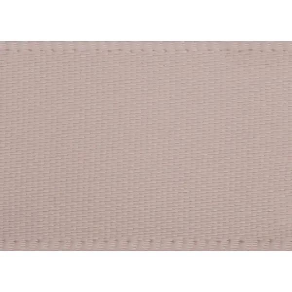 Satin ribbon 25 mm 90m. Taupe