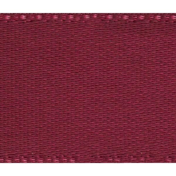 Satin ribbon 50 mm 45m. Burgundy