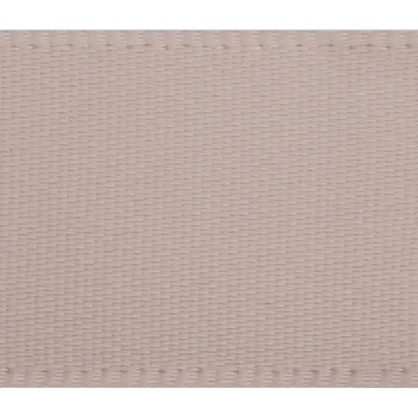 Satin ribbon 50 mm 45m. Taupe