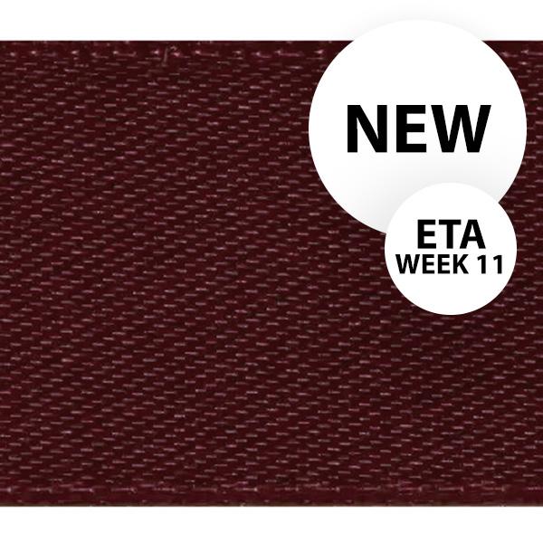 Satin ribbon 50 mm 45m. Rosewood