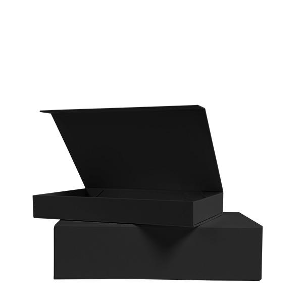 Magnet box black 55x32x13 cm 12 pc