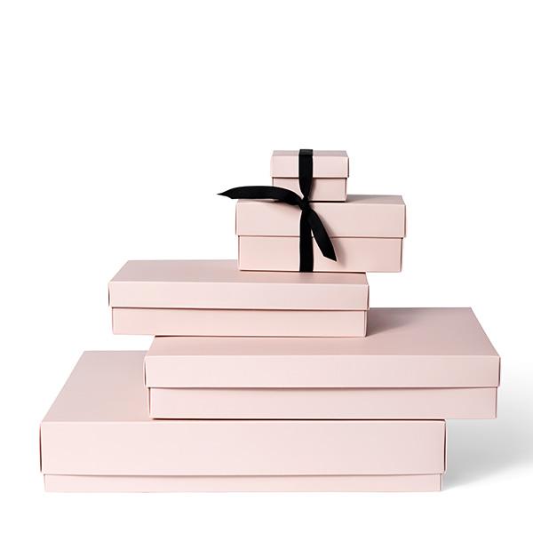 Gift box Bottom & Lid Nude 10x8x20cm