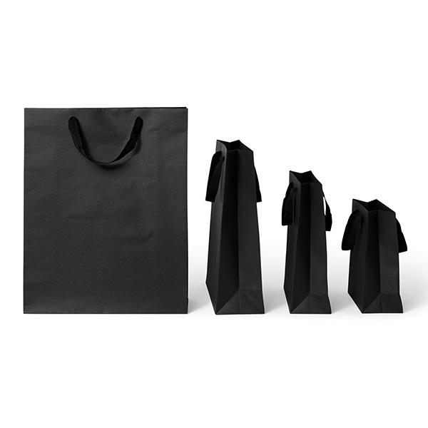 Luxury bag Black Craft Embossed 25x10x32