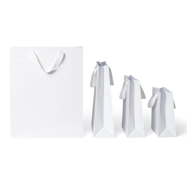 Luxury bag White Craft Embossed 25x10x32