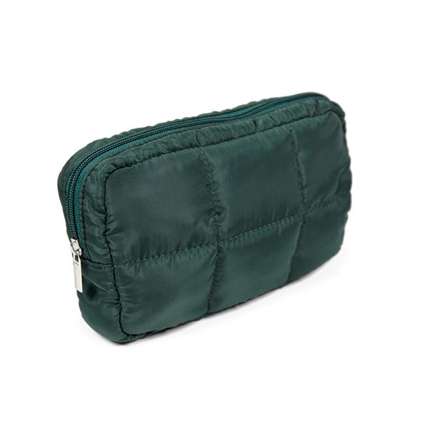 Green Nylon Pouch 22x5x13cm