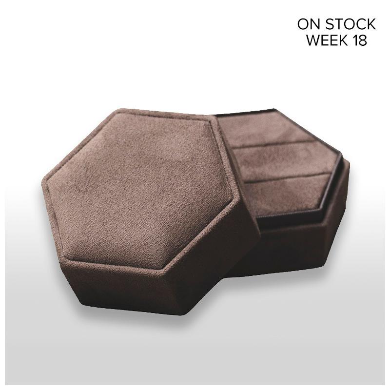 Jewelry box Velvet Chocolate Large