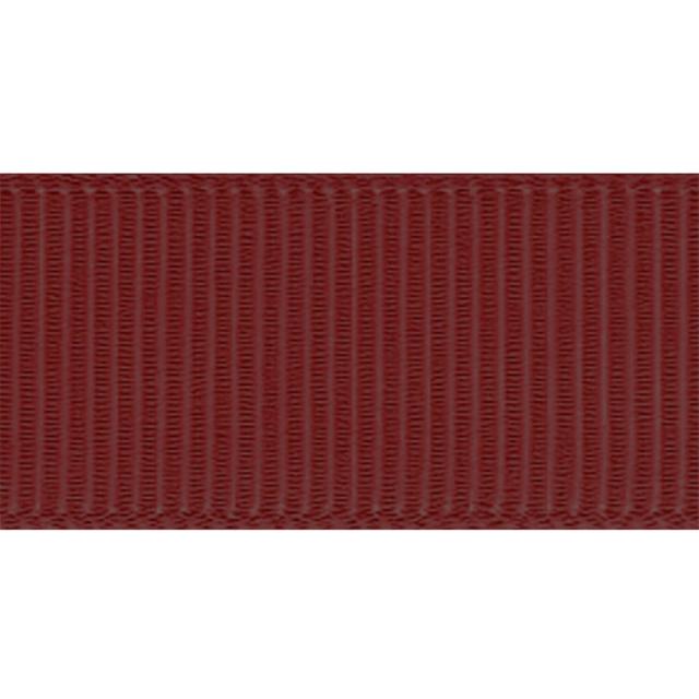 Ribbet silkebånd Scarlet, 16 mm