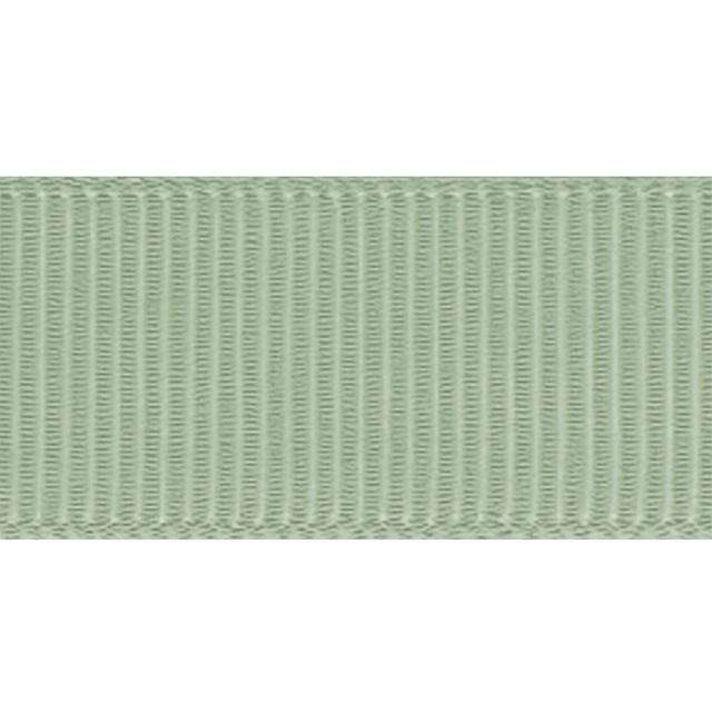 Ribbet silkebånd, Seafoam, Green, 16 mm